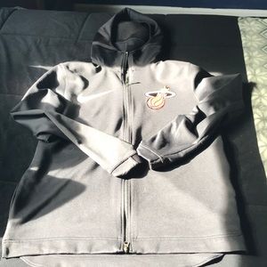 Therma flex Miami heat pre game hoodie